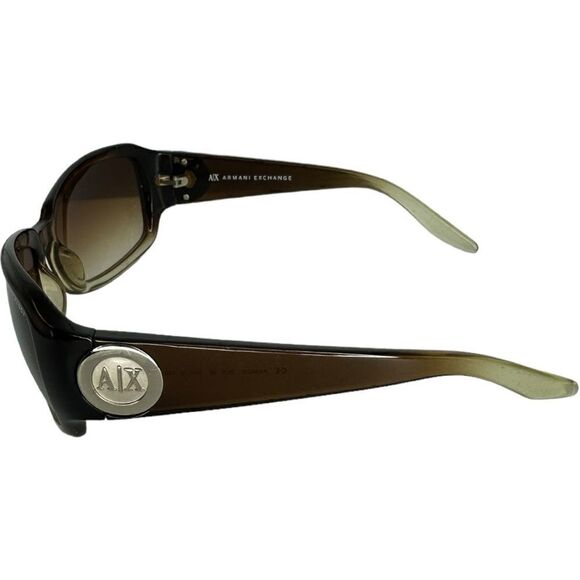 ARMANI EXCHANGE Oversized Sunglasses with Case Gradient Ombré EUC - Picture 10 of 15